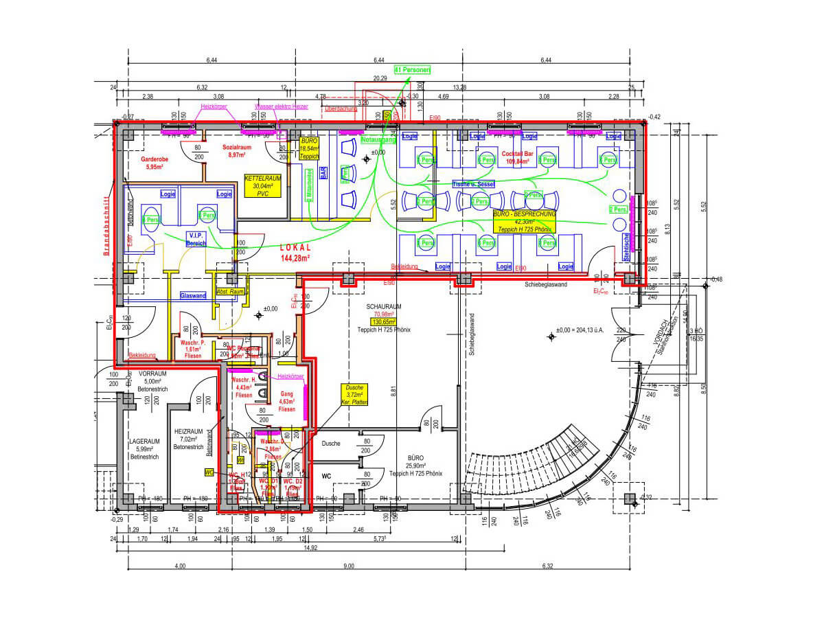 Planung Cocktailbar Weigelsdorf