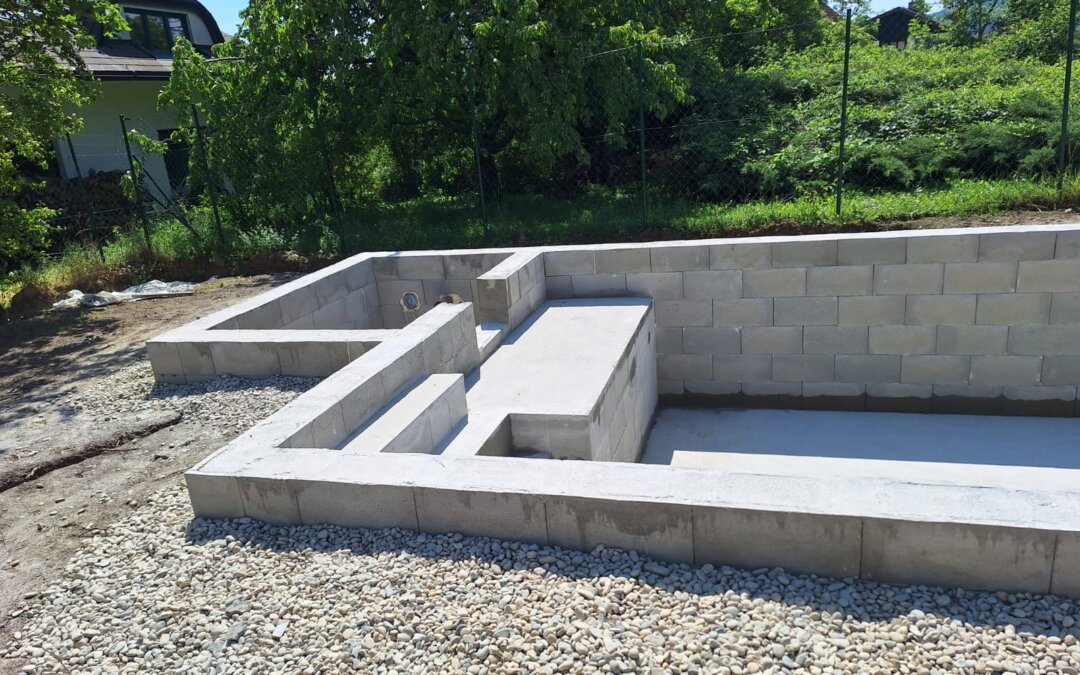 Neubau Pool / Schwimmbecken